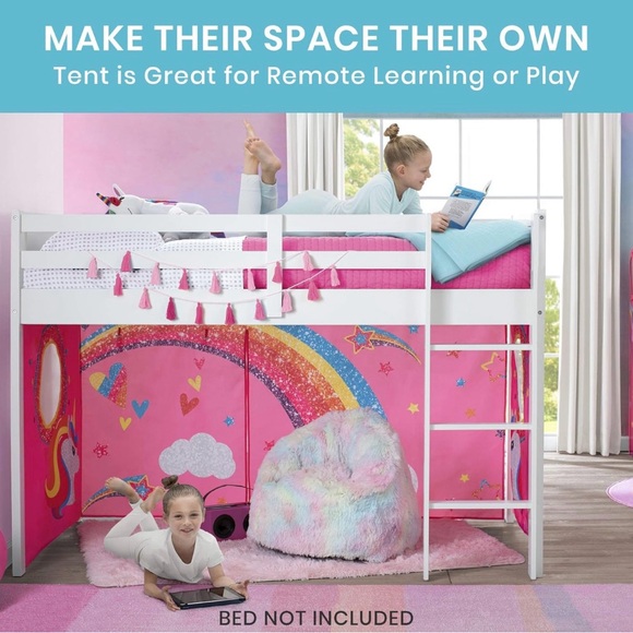 COPY - Brand New Jojo Siwa Loft Bed Tent - Picture 4 of 7